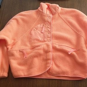 Free People Hit the Slopes Jacket Peach